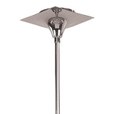 Holland Telescopic 4 Light Linear Suspension Light - Chrome & Wenge