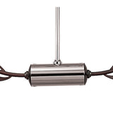 Holland Telescopic 4 Light Linear Suspension Light - Chrome & Wenge