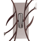 Holland 6 Light Ceiling/Wall Light With Switch - Polished Chrome