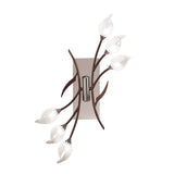 Holland 6 Light Ceiling/Wall Light With Switch - Polished Chrome