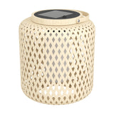 Holmine Solar Lantern - Brown & White