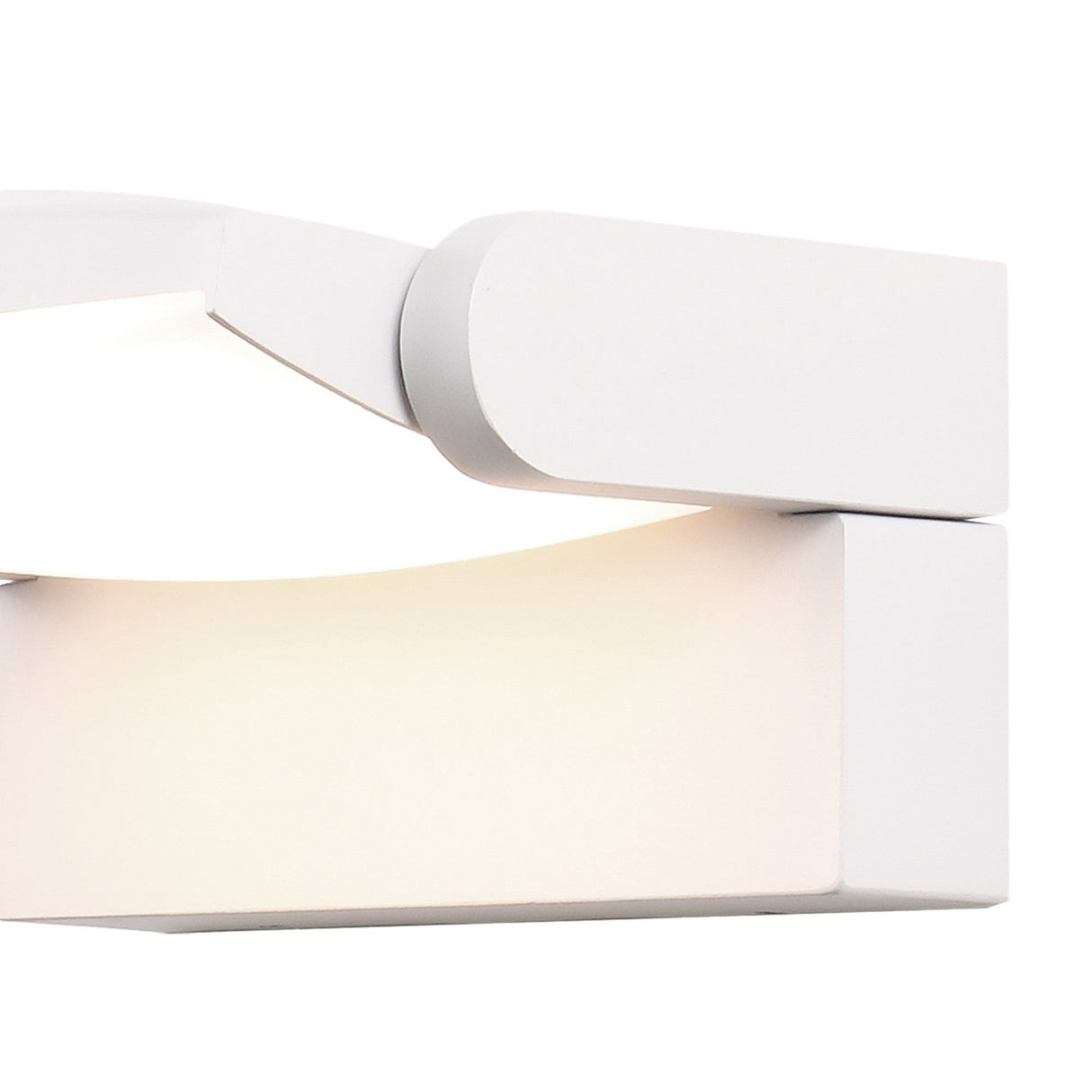 Hood Outdoor LED Wall Light 12W 3000K - Matt White