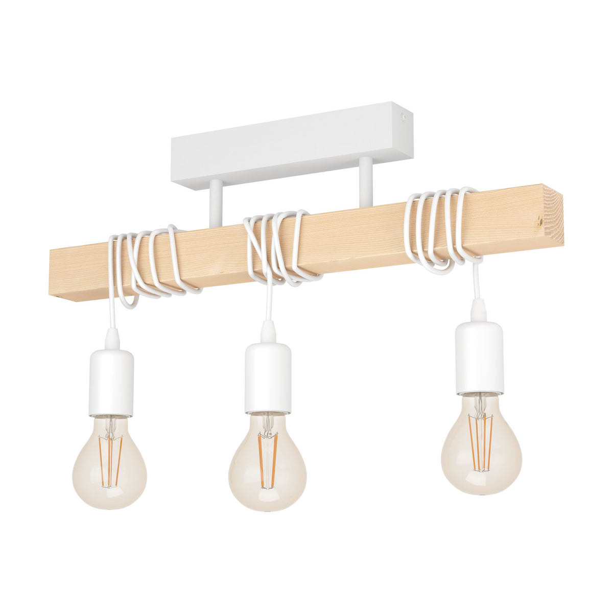 Hosmane 3 Light Ceiling Light 180W - White
