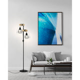Hosmane Floor Lamp - Black