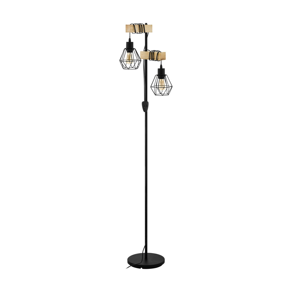 Hosmane Floor Lamp - Black