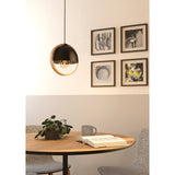 Hosorne Pendant Light - Black & Brown