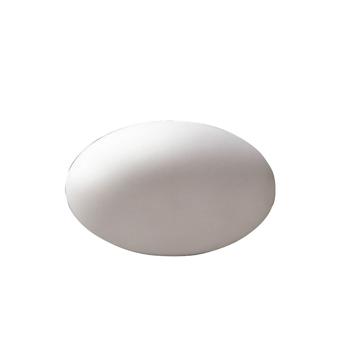 Huevo Oval 1 Light Outdoor Table Lamp - Opal White