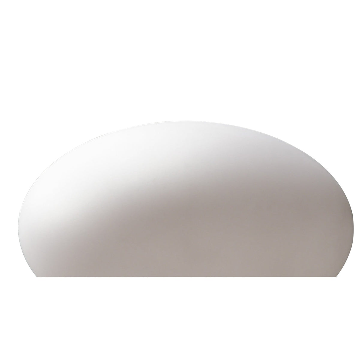 Huevo Oval 1 Light Table Lamp - Opal White