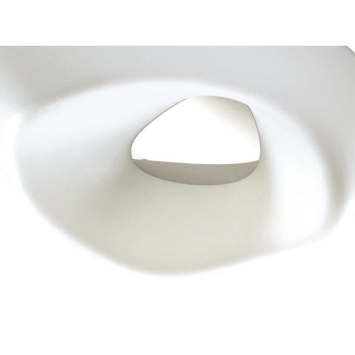 Huevo 5 Light Outdoor Semi-Flush Ceiling Light - Chrome/Opal White