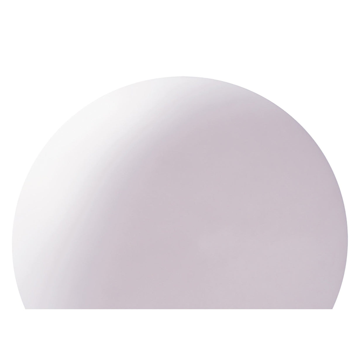Huevo Ball 1 Light Small Outdoor Table Lamp - Opal White