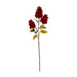 Dark Red Spear Hydrangea Spray