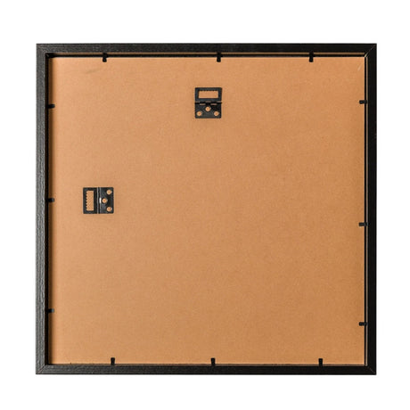 Square Multi Aperture Wooden Photo Frame 6 x 4in 39cm - Black
