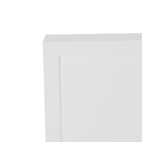Rectangular Hanging Wooden A2 Poster Photo Frame - White
