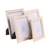 Tamblewyn Brushed Finish Plastic Easel Photo Frame - Silver