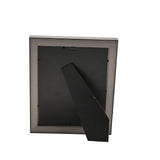 Plastic Photo Frame with Easel Stand and Shiny Finish - Gold