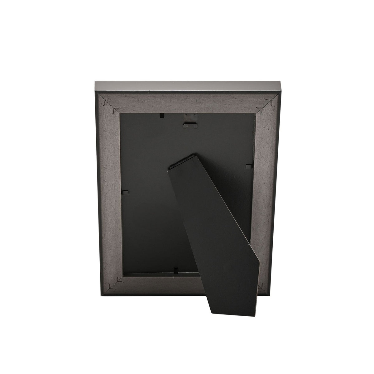 Plastic Photo Frame with Easel Stand and Shiny Finish - Gold