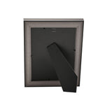 Plastic Photo Frame with Easel Stand and Shiny Finish - Gold