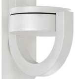 Iguazu 1 Light Outdoor Wall Light - White