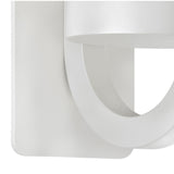 Iguazu 1 Light Outdoor Wall Light - White