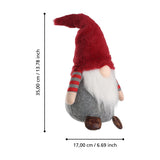 Ikara Christmas Gnome 35cm - Red & Grey