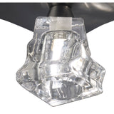 Iku 1 Light Semi-Flush Ceiling Light - Satin Nickel