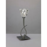 Iku 1 Light Table Lamp - Satin Nickel