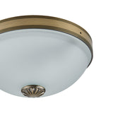 Imperial Flush Ceiling Light - Bronze