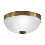 Imperial Flush Ceiling Light - Bronze