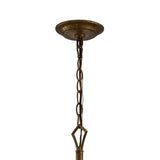 Indie 42cm Round 4 Light Crystal Chandelier - Mocha