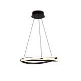 Infinity 51cm Dimmable LED Suspension Light - Brown & White