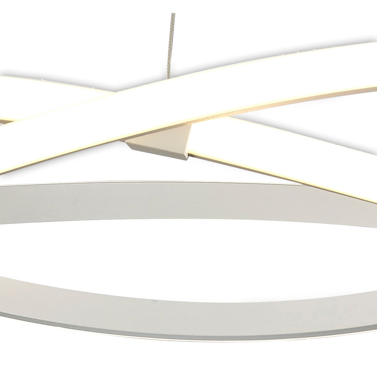 Infinity 51cm Dimmable LED Suspension Light - White