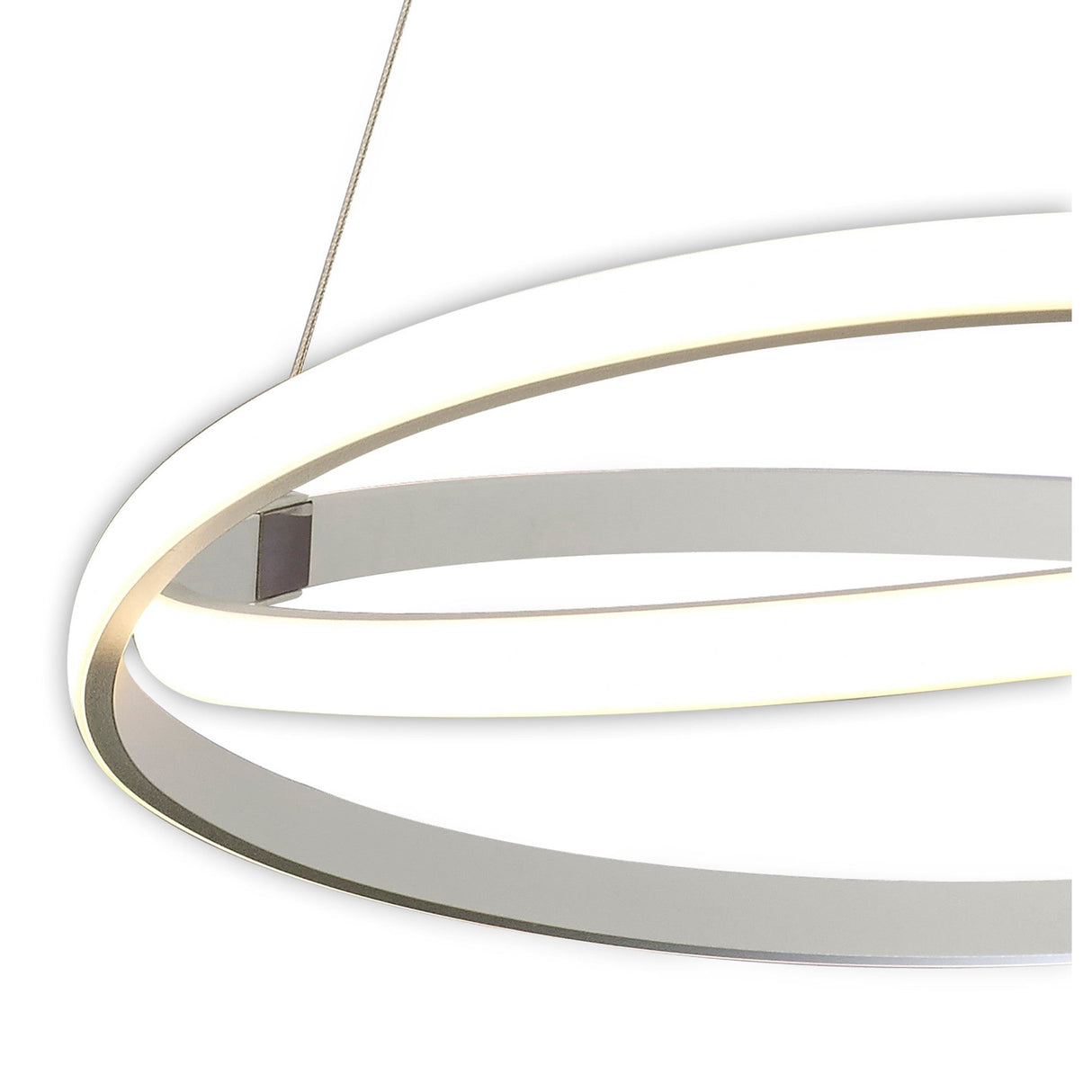 Infinity 71cm Dimmable LED Suspension Light - White