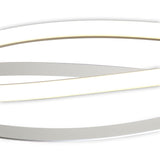 Infinity 71cm Dimmable LED Suspension Light - White