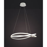 Infinity 71cm Dimmable LED Suspension Light - White