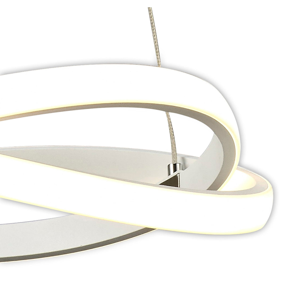 Infinity 38cm LED Suspension Light - White