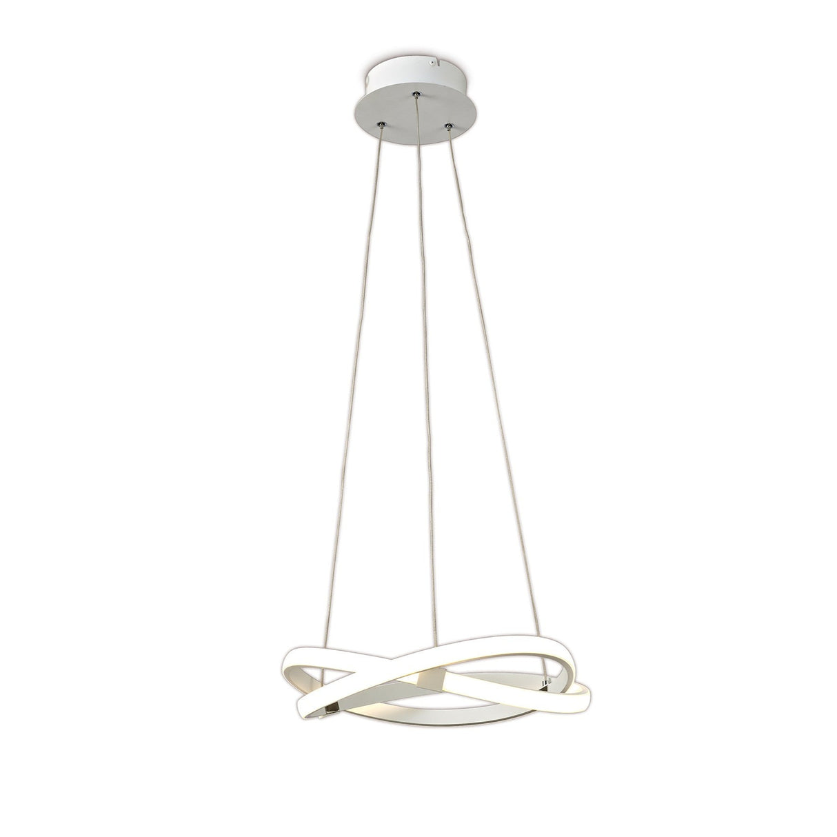 Infinity 38cm LED Suspension Light - White