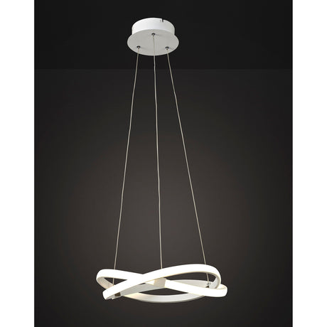 Infinity 38cm LED Suspension Light - White