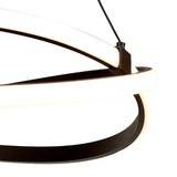 Infinity 51cm LED Suspension Light - Brown Oxide & White