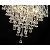 Inina 64cm 7 Light Crystal Chandelier - Polished Chrome