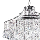 Inina 64cm 7 Light Crystal Chandelier - Polished Chrome