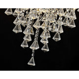 Inina 64cm 7 Light Crystal Chandelier - Polished Chrome