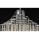 Inina 64cm 7 Light Crystal Chandelier - Polished Chrome