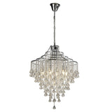 Inina 64cm 7 Light Crystal Chandelier - Polished Chrome
