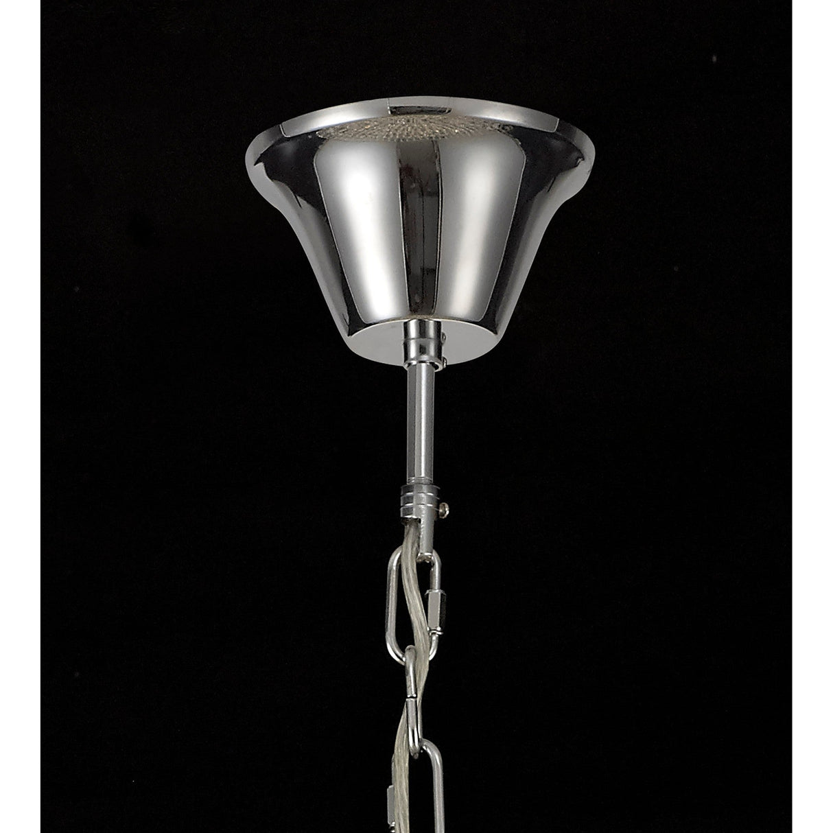 Inina 88cm 9 Light Crystal Chandelier - Polished Chrome