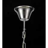 Inina 88cm 9 Light Crystal Chandelier - Polished Chrome