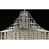 Inina 88cm 9 Light Crystal Chandelier - Polished Chrome