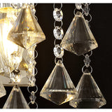 Inina 2 Light Crystal Wall Light With Switch - Chrome