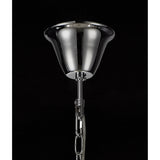 Inina 64cm 9 Light Crystal Chandelier - Polished Chrome