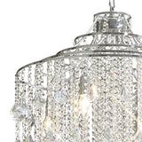 Inina 64cm 9 Light Crystal Chandelier - Polished Chrome