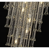 Inina 64cm 9 Light Crystal Chandelier - Polished Chrome